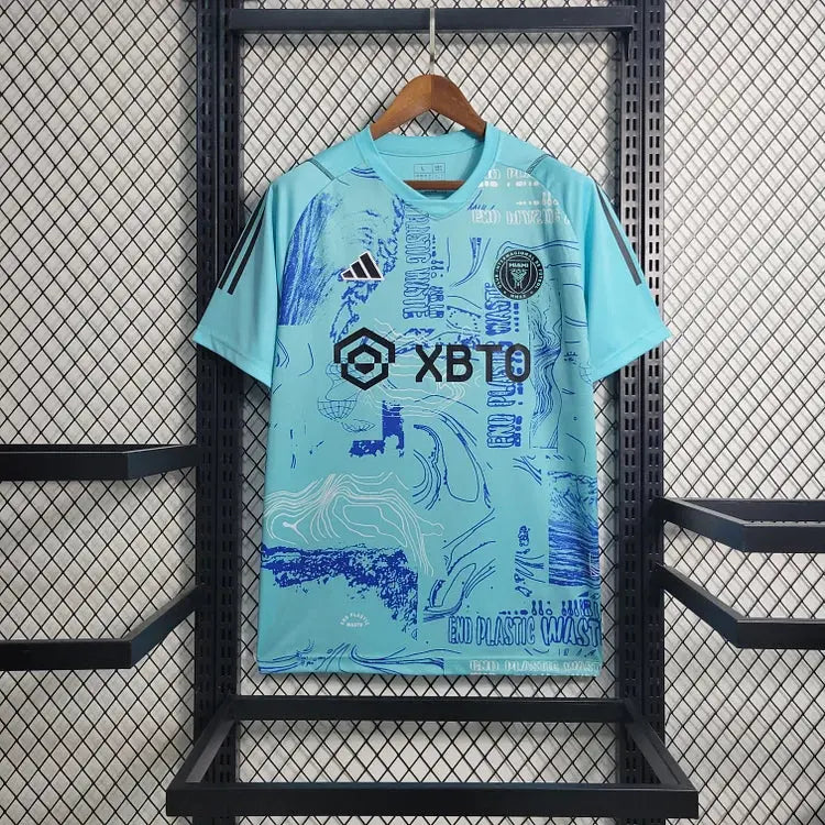 Maillot miami bleu sale